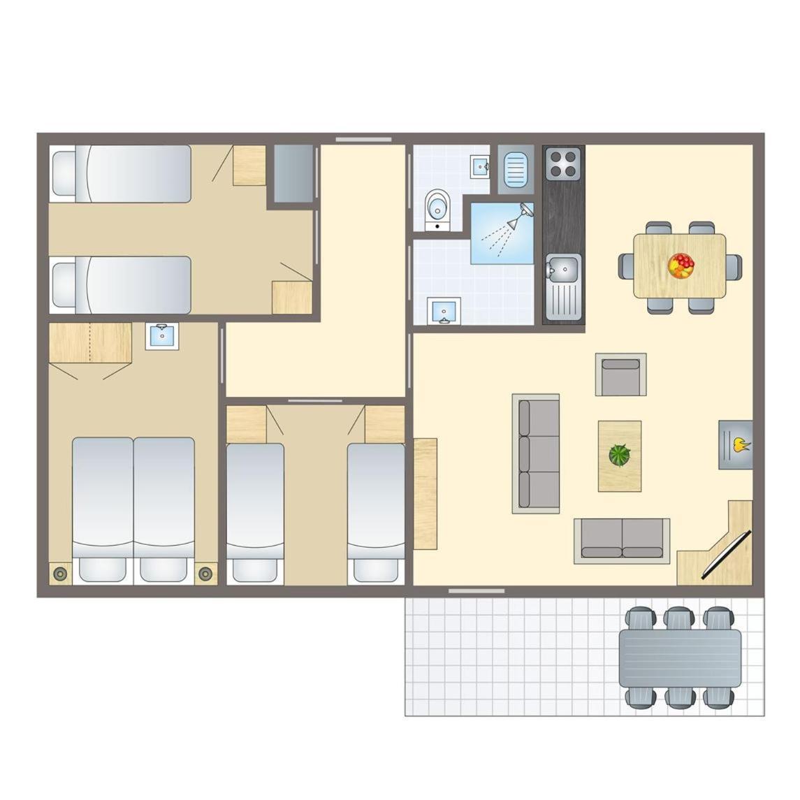 Comfort 6-Person Dog Bungalow In The Holiday Park Landal Heideheuvel บีคแบร์เกิน ภายนอก รูปภาพ
